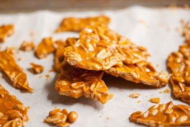 Microwave Peanut Brittle