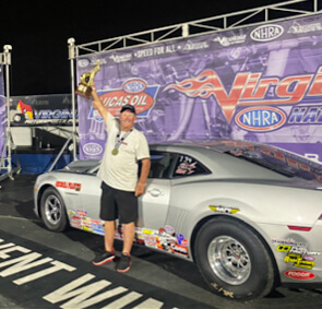 Georgia Peanut Farmer Named Winner of the 2024 PlayNHRA Virginia Nationals Super Stock Finals